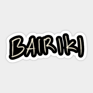 Bairiki Sticker